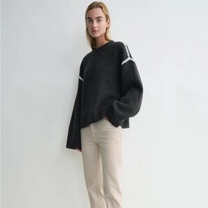 Toteme embroidered sweater